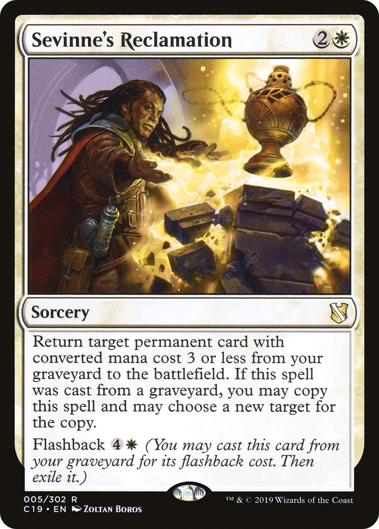 Sevinne's Reclamation [Commander 2019]-1