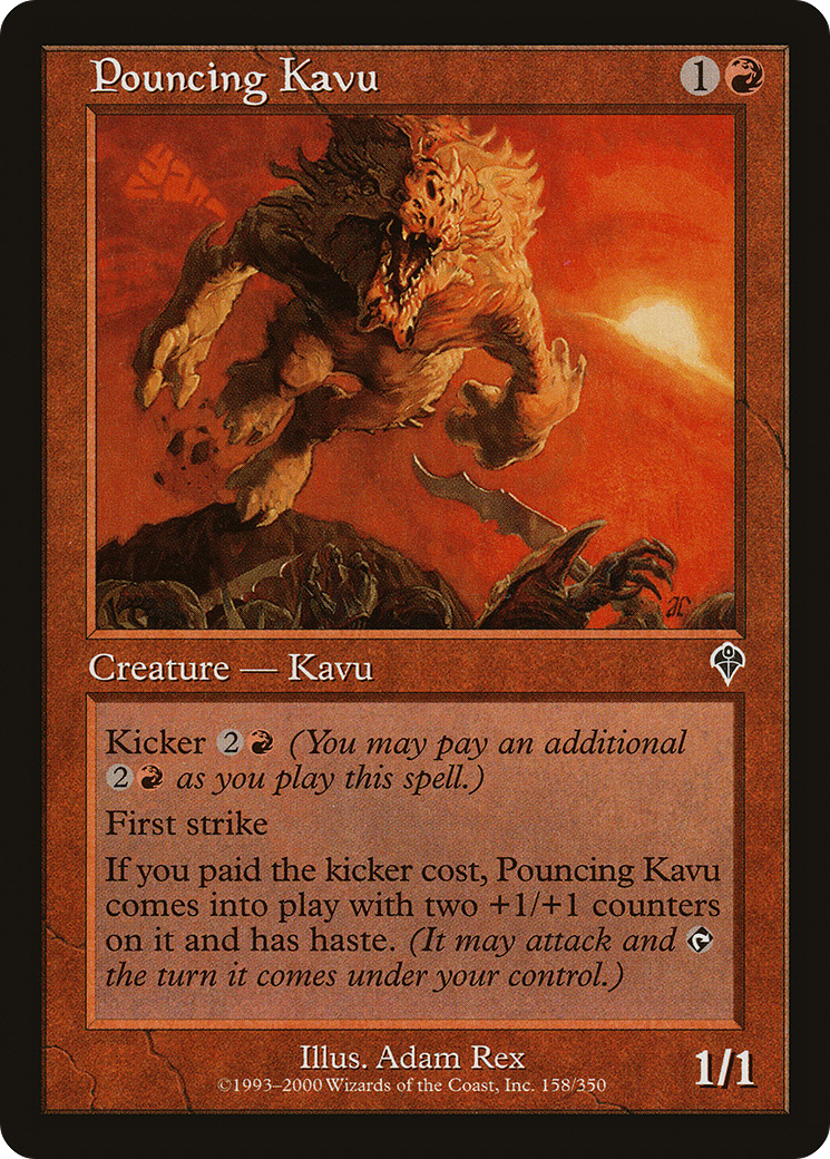 Pouncing Kavu [Invasion]-1