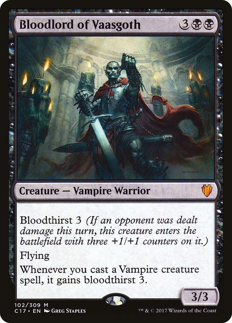 Bloodlord of Vaasgoth [Commander 2017]-1