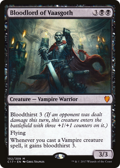 Bloodlord of Vaasgoth [Commander 2017]-1