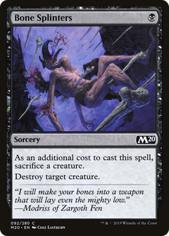 Bone Splinters [Core Set 2020]-1