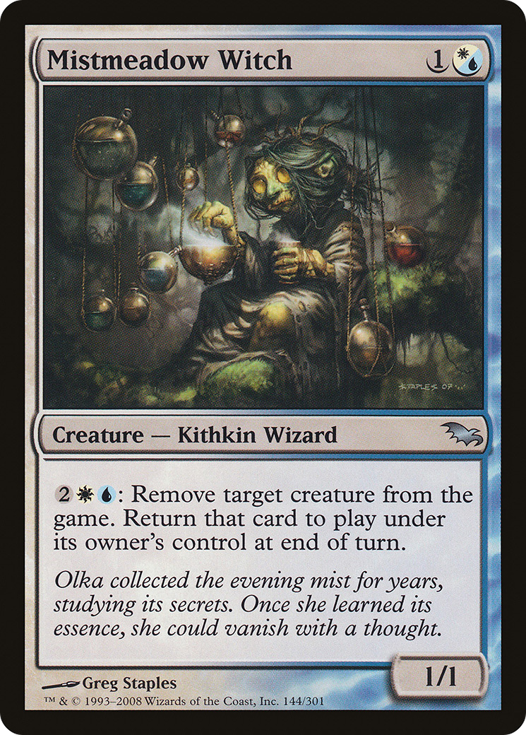 Mistmeadow Witch [Shadowmoor]-1