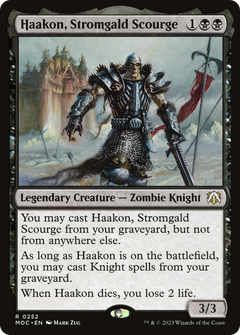 Haakon, Stromgald Scourge [March of the Machine Commander]-1