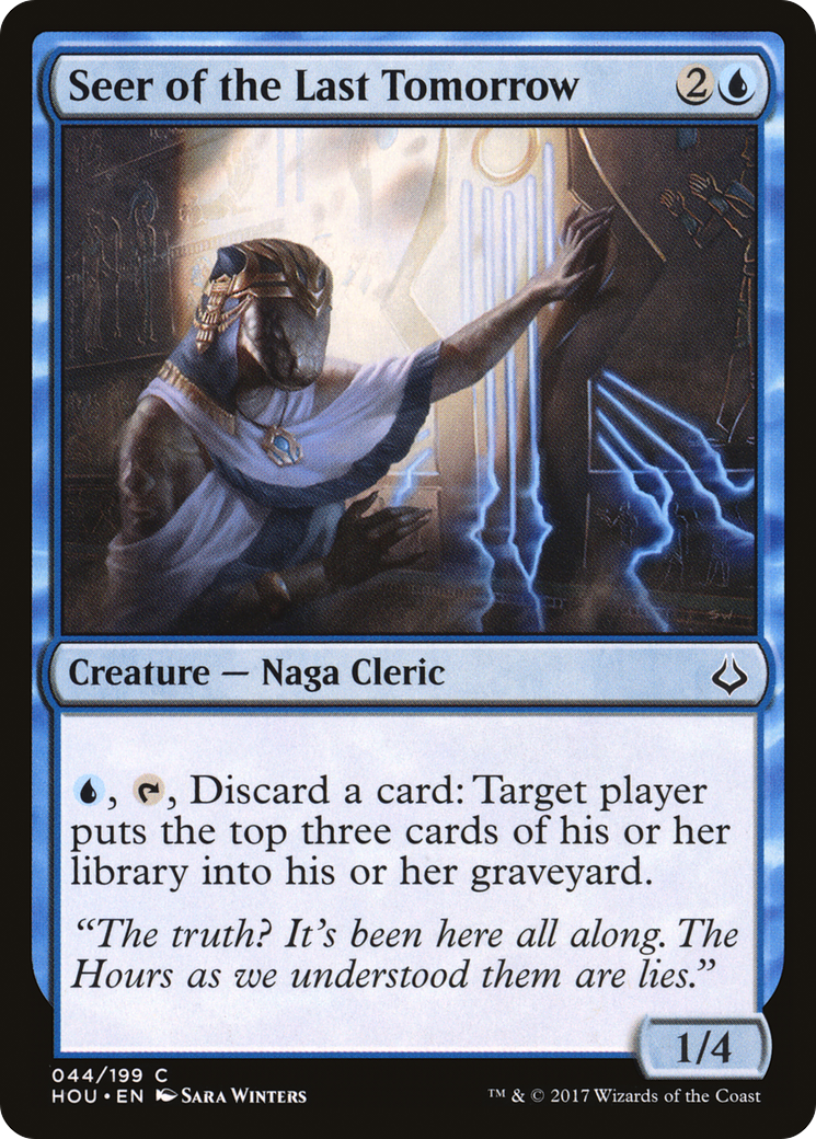 Seer of the Last Tomorrow [Hour of Devastation]-1