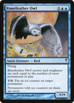 Rimefeather Owl [Coldsnap]-1