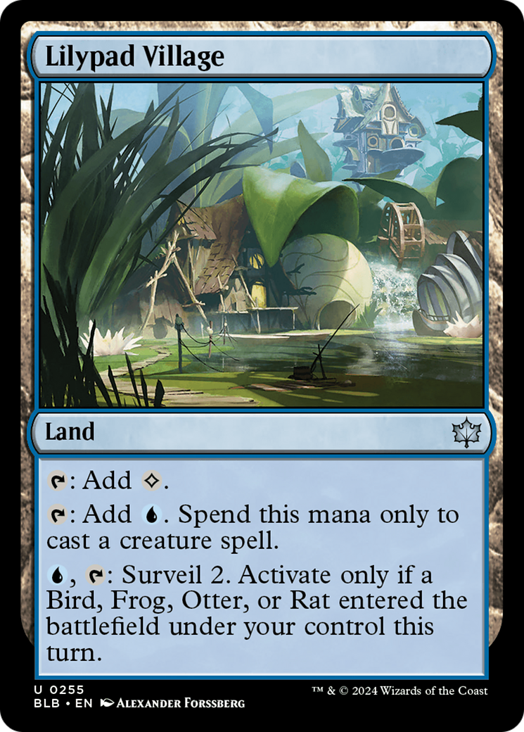 Lilypad Village [Bloomburrow]-1