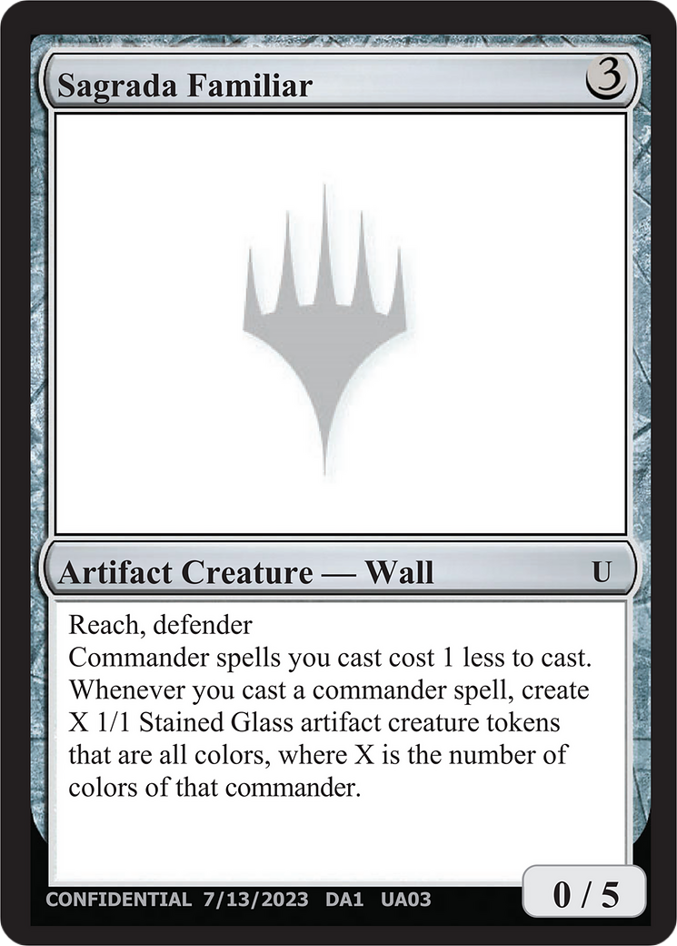 Sagrada Familiar (UNK-UA03D) - Unknown Event-1