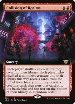 Collision of Realms (Extended Art) [Kamigawa: Neon Dynasty Commander]-1