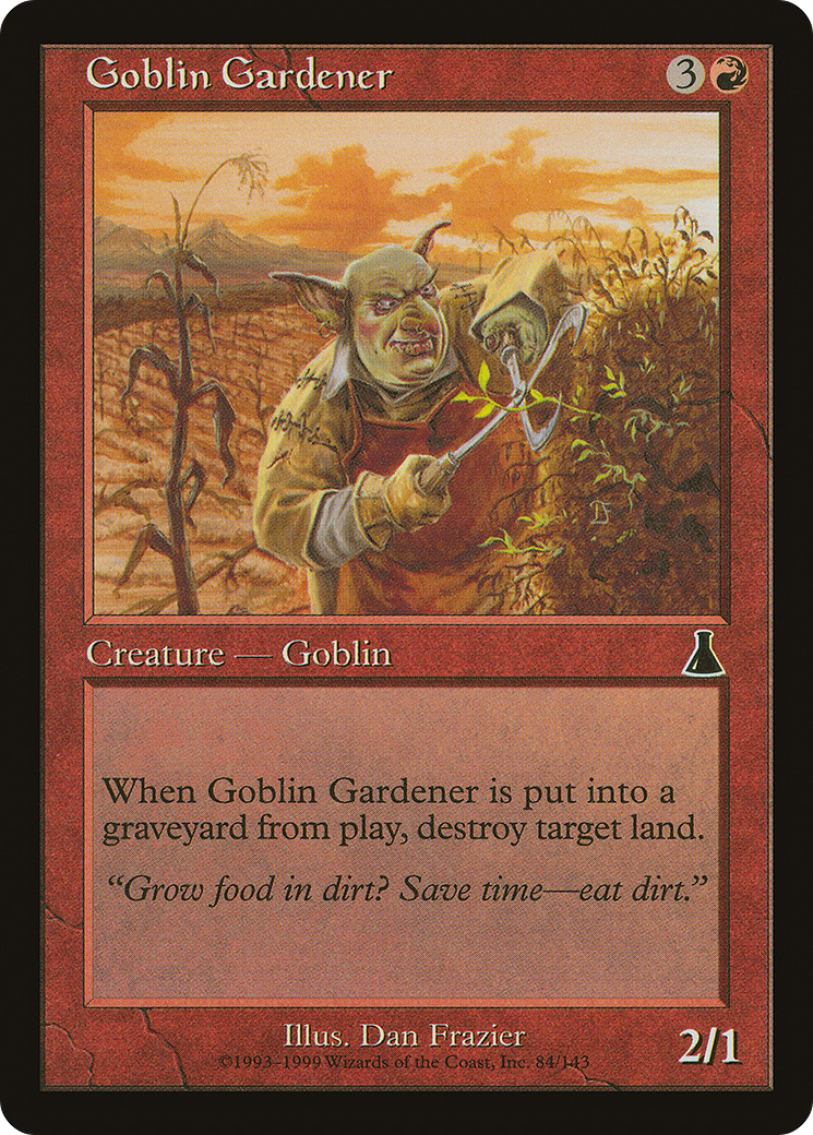 Goblin Gardener [Urza's Destiny]-1