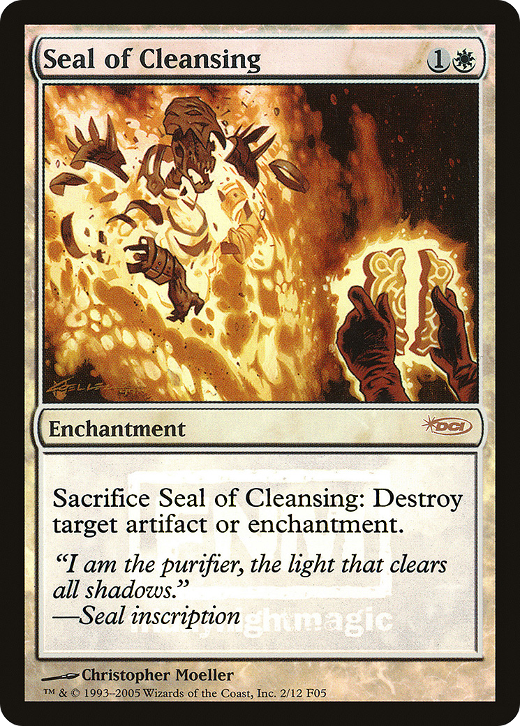 Seal of Cleansing [Friday Night Magic 2005]-1