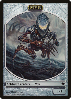 Myr // Spirit Double-Sided Token [Modern Event Deck 2014 Tokens]-3