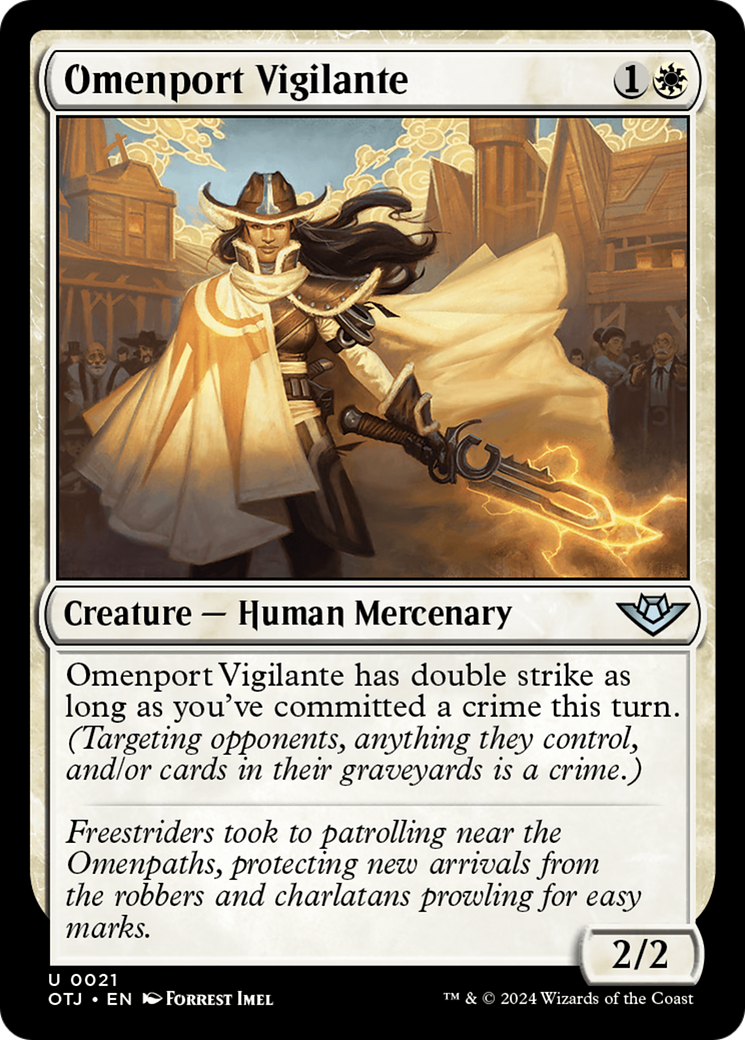 Omenport Vigilante [Outlaws of Thunder Junction]-1