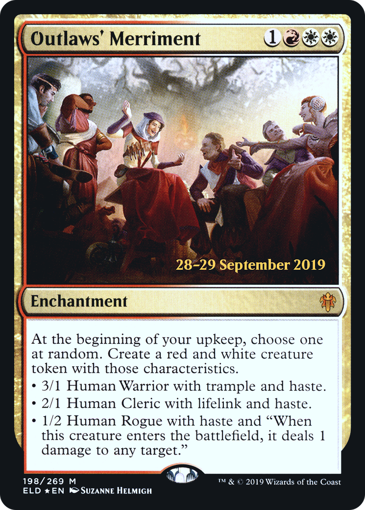 Outlaws' Merriment [Throne of Eldraine Prerelease Promos]-1