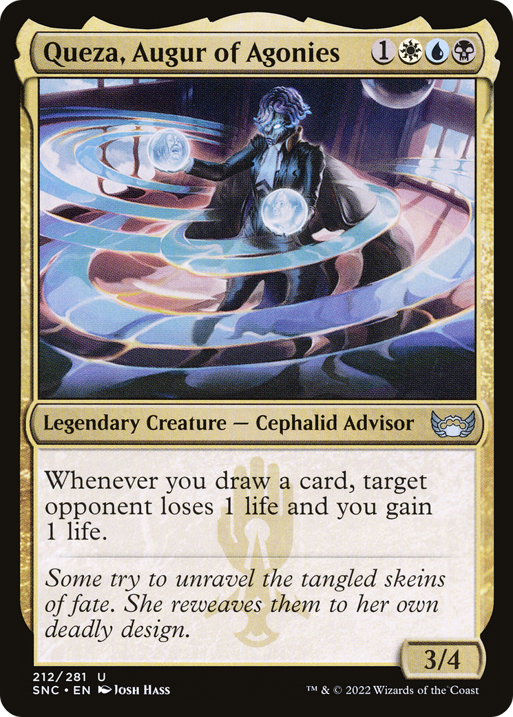 Queza, Augur of Agonies [Streets of New Capenna]-1