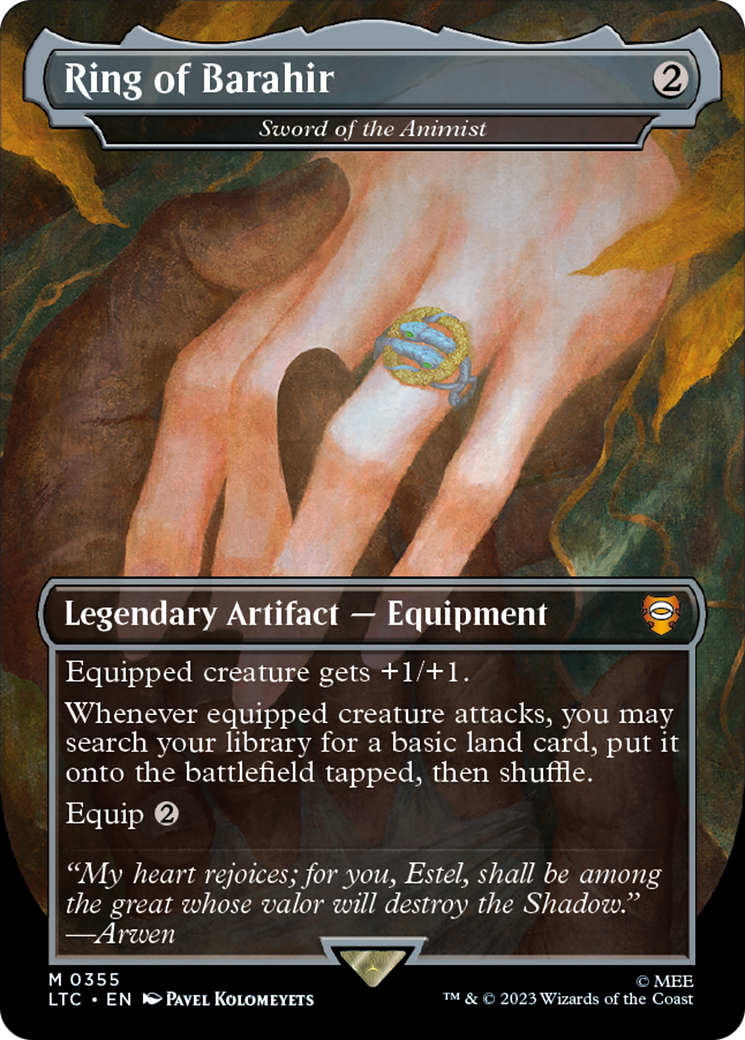 Ring of Barahir - Sword of the Animist [The Lord of the Rings: Tales of Middle-Earth Commander]-1