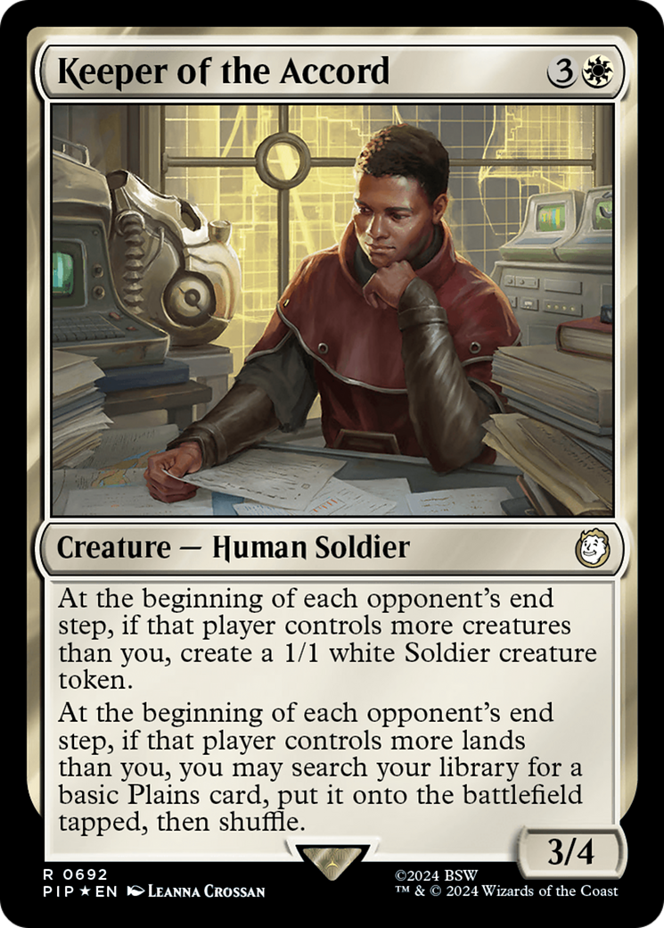 Keeper of the Accord (Surge Foil) [Fallout]-1