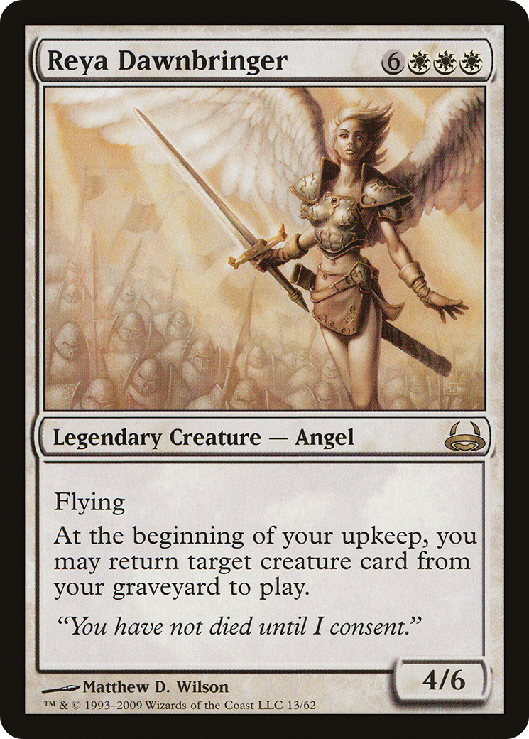Reya Dawnbringer [Duel Decks: Divine vs. Demonic]-1