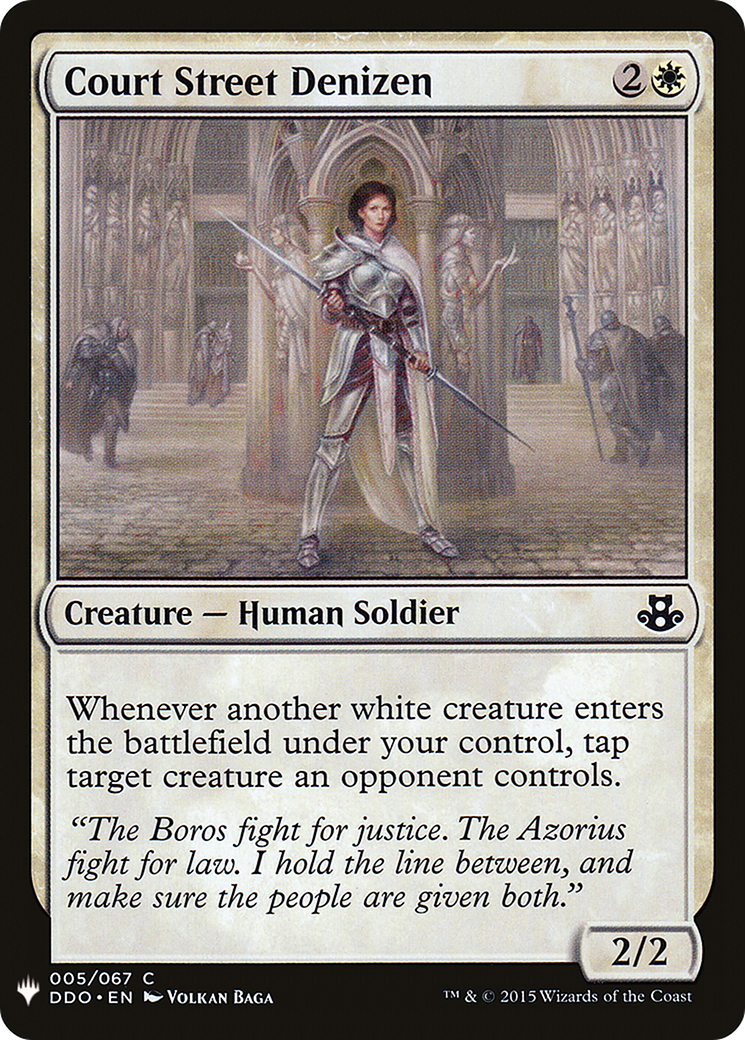 Court Street Denizen [Mystery Booster]-1