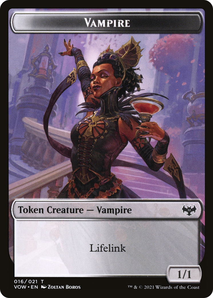 Vampire (TVOW-016) - Innistrad: Crimson Vow Tokens-1