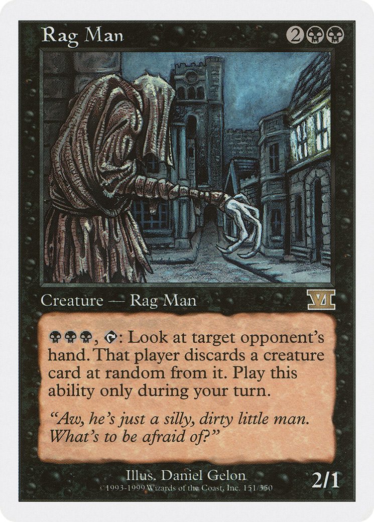 Rag Man [Classic Sixth Edition]-1