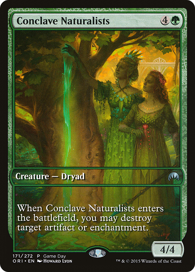 Conclave Naturalists (Game Day) [Magic Origins Promos]-1