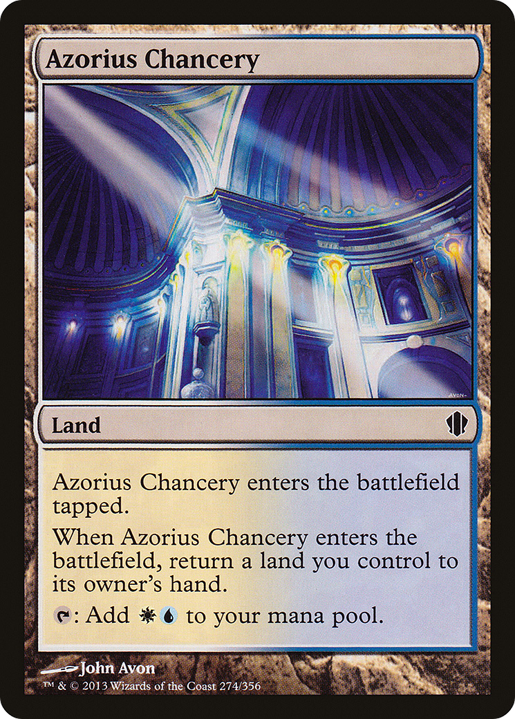 Azorius Chancery [Commander 2013]-1