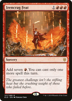 Irencrag Feat (Promo Pack) [Throne of Eldraine Promos]-1