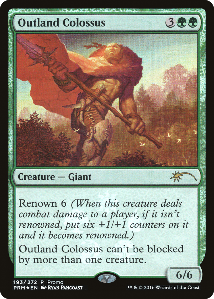 Outland Colossus [Resale Promos]-1