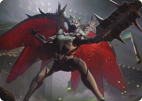 Phyrexian Vindicator Art Card [Phyrexia: All Will Be One Art Series]-1