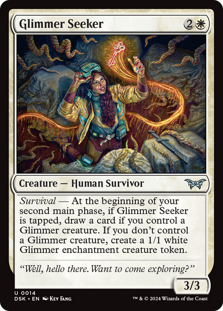 Glimmer Seeker [Duskmourn: House of Horror]-1