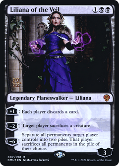 Liliana of the Veil [Dominaria United Prerelease Promos]-1