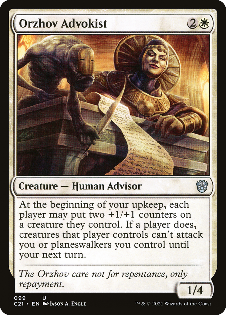 Orzhov Advokist [Commander 2021]-1