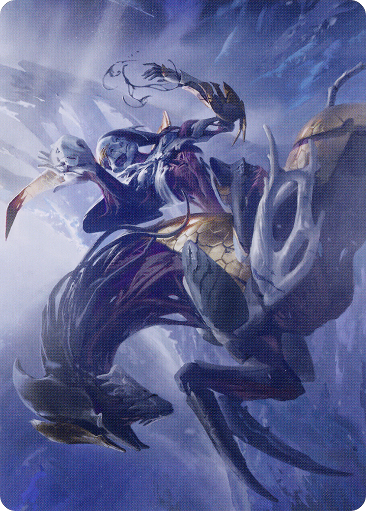 Ria Ivor, Bane of Bladehold // Ria Ivor, Bane of Bladehold (AONE-053) - Phyrexia: All Will Be One Art Series (Borderless)-3