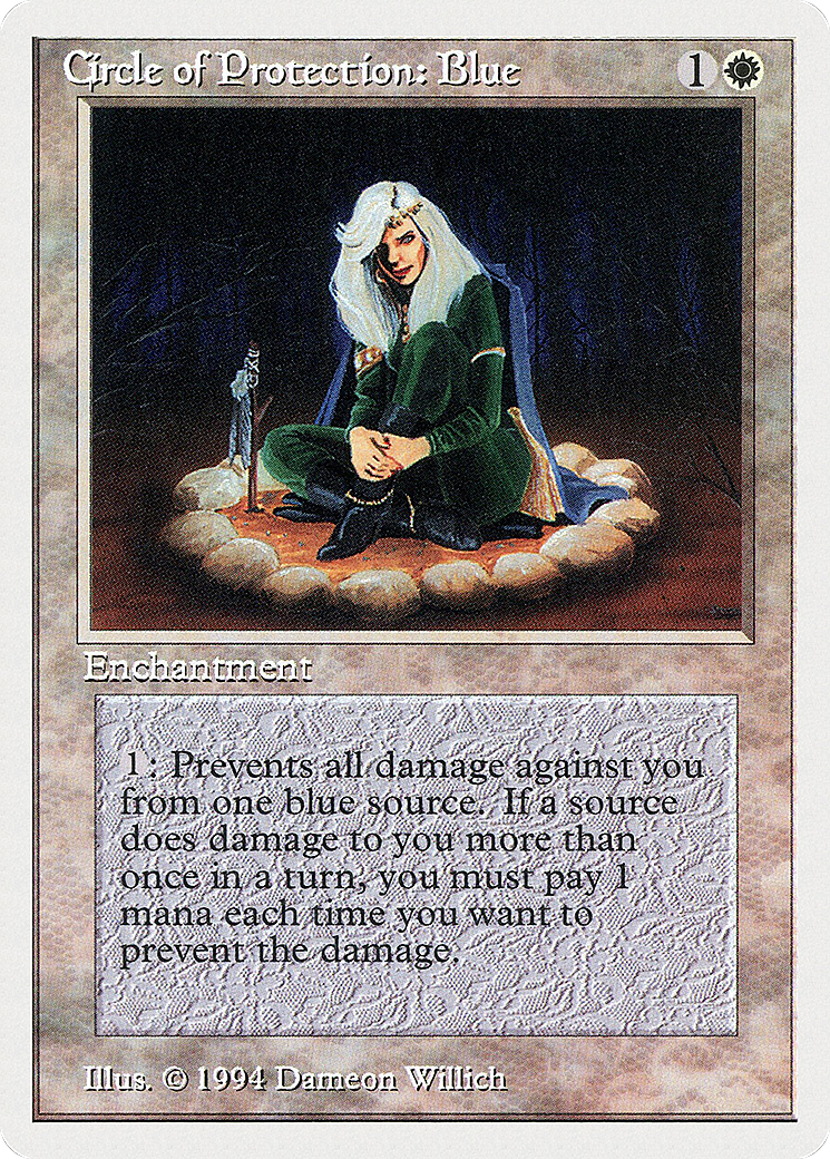 Circle of Protection: Blue [Summer Magic / Edgar]-1