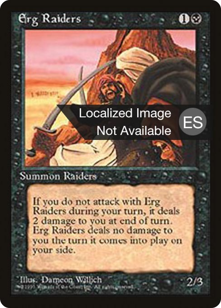 Erg Raiders [Fourth Edition Foreign Black Border]-1