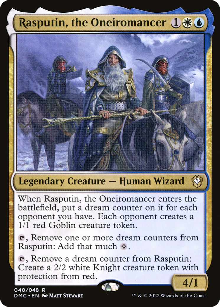 Rasputin, the Oneiromancer [Dominaria United Commander]-1