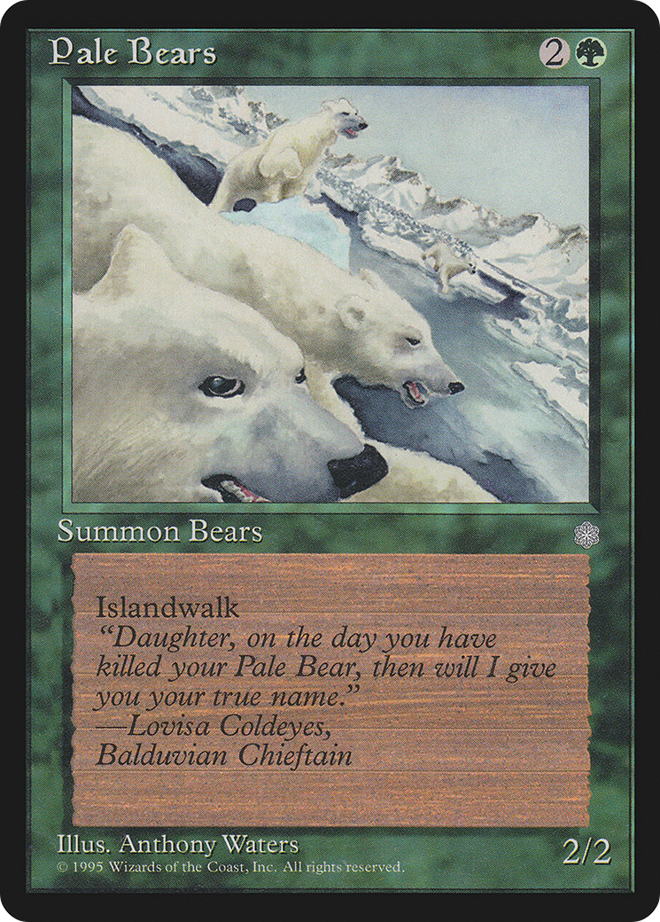 Pale Bears [Ice Age]-1