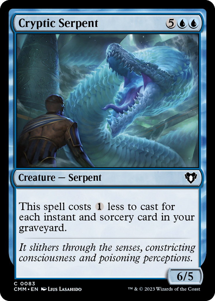 Cryptic Serpent [Commander Masters]-1