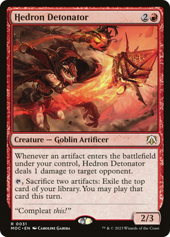 Hedron Detonator [March of the Machine Commander]-1