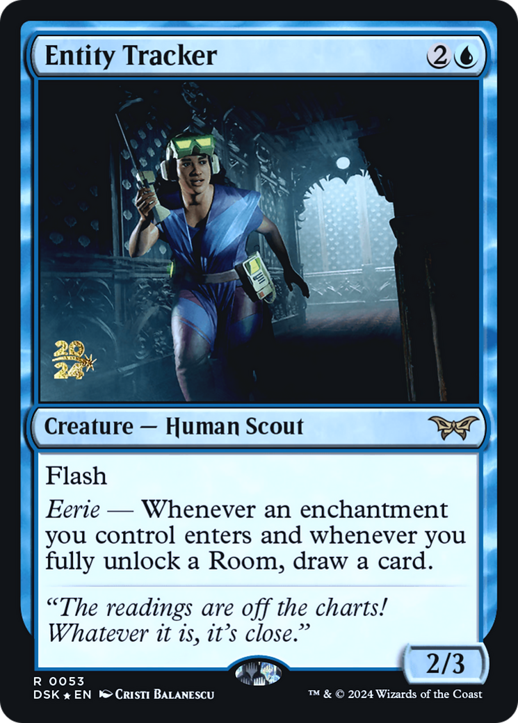 Entity Tracker (0053) [Duskmourn: House of Horror Prerelease Promos]-1