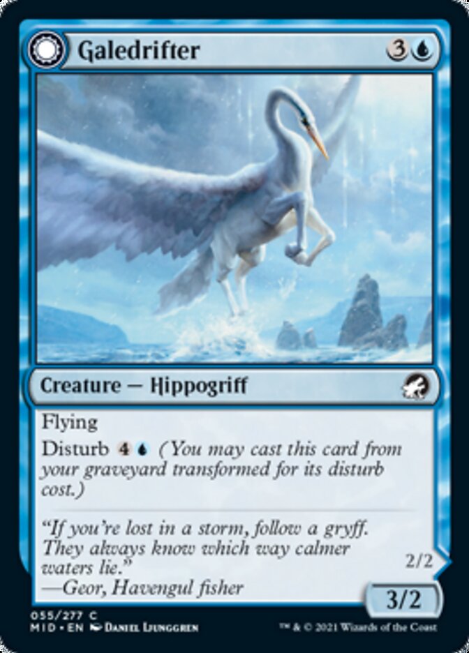 Galedrifter // Waildrifter [Innistrad: Midnight Hunt]-1