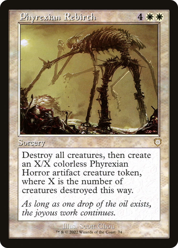 Phyrexian Rebirth (Retro) [The Brothers' War Commander]-1