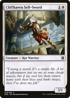 Cliffhaven Sell-Sword [Zendikar Rising]-1