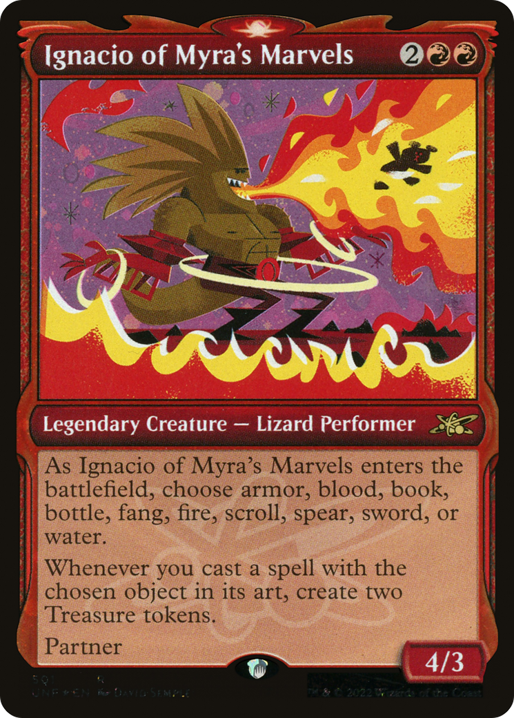 Ignacio of Myra's Marvels (Showcase) (Galaxy Foil) [Unfinity]-1