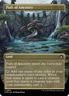 Path of Ancestry (Borderless Alternate Art) [Commander Masters]-1