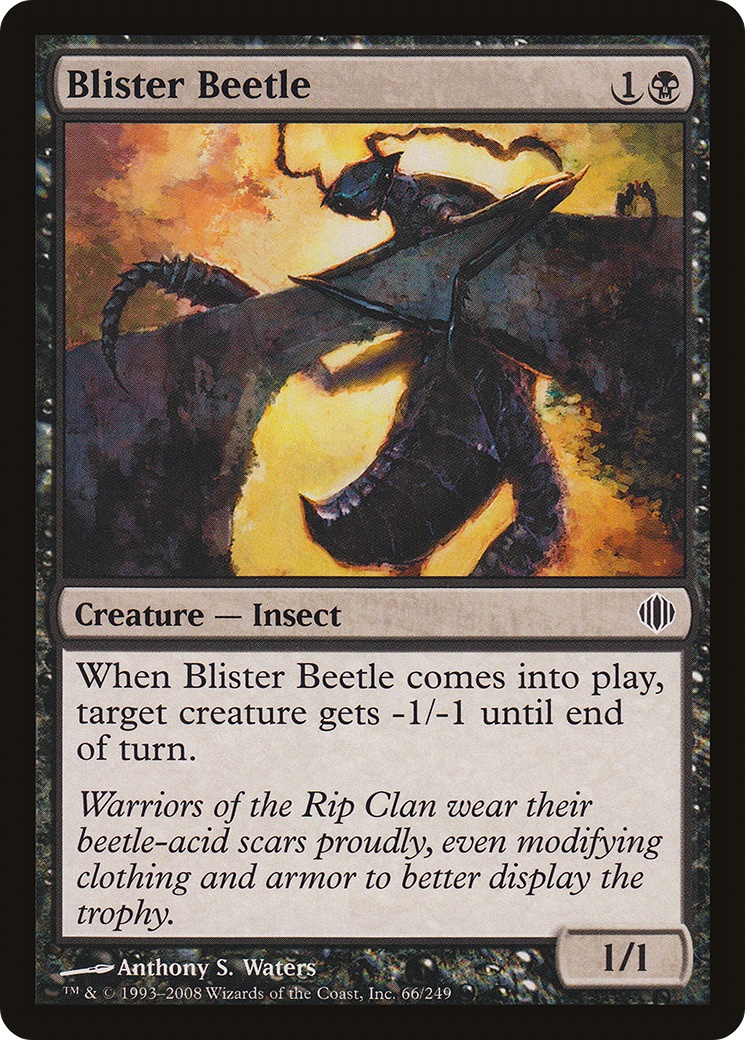 Blister Beetle [Shards of Alara]-1