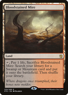 Bloodstained Mire [Khans of Tarkir]-1