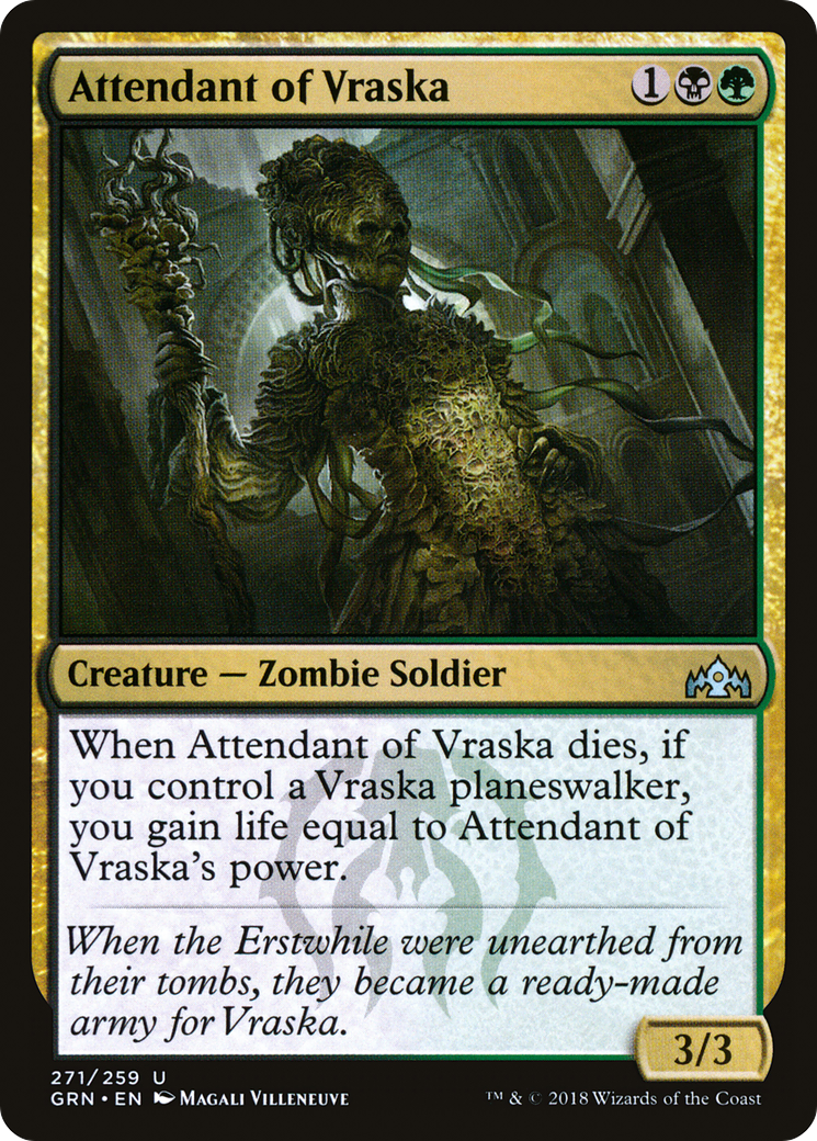 Attendant of Vraska [Guilds of Ravnica]-1