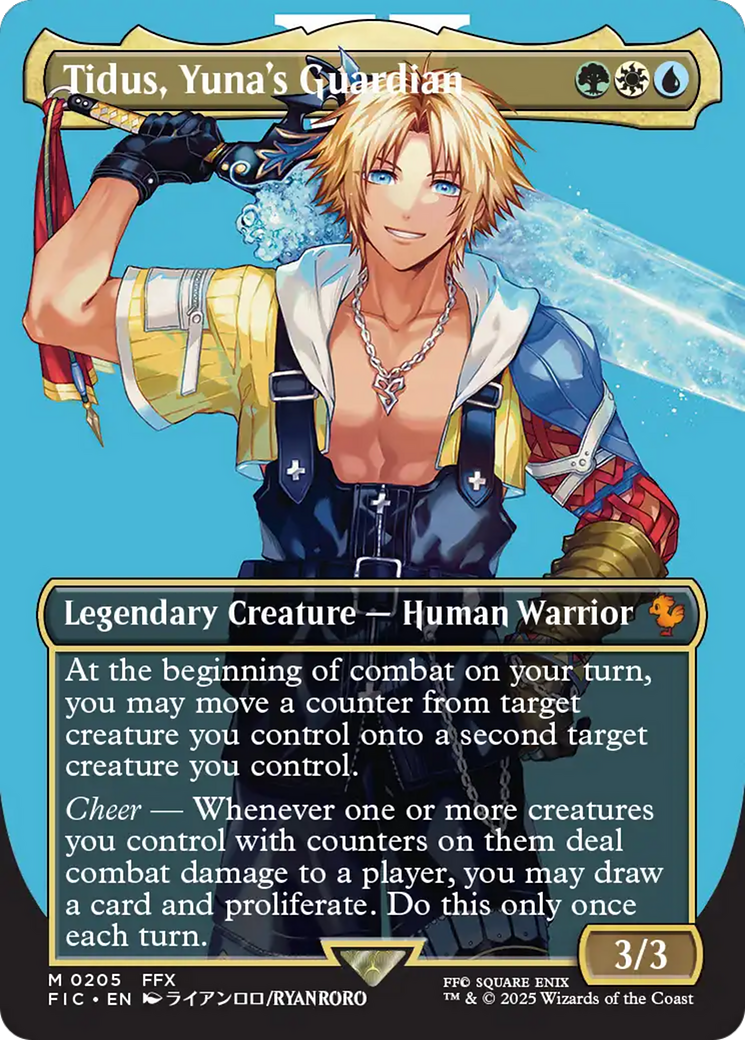 Tidus, Yuna's Guardian (Borderless) [FINAL FANTASY Commander]-1
