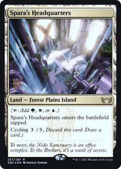 Spara's Headquarters [Streets of New Capenna Prerelease Promos]-1